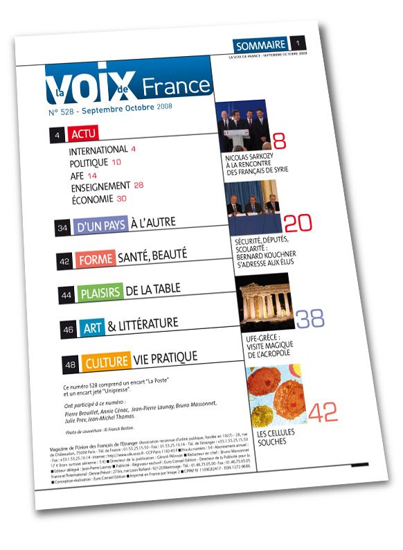 Sommaire La Voix de France N° 528
